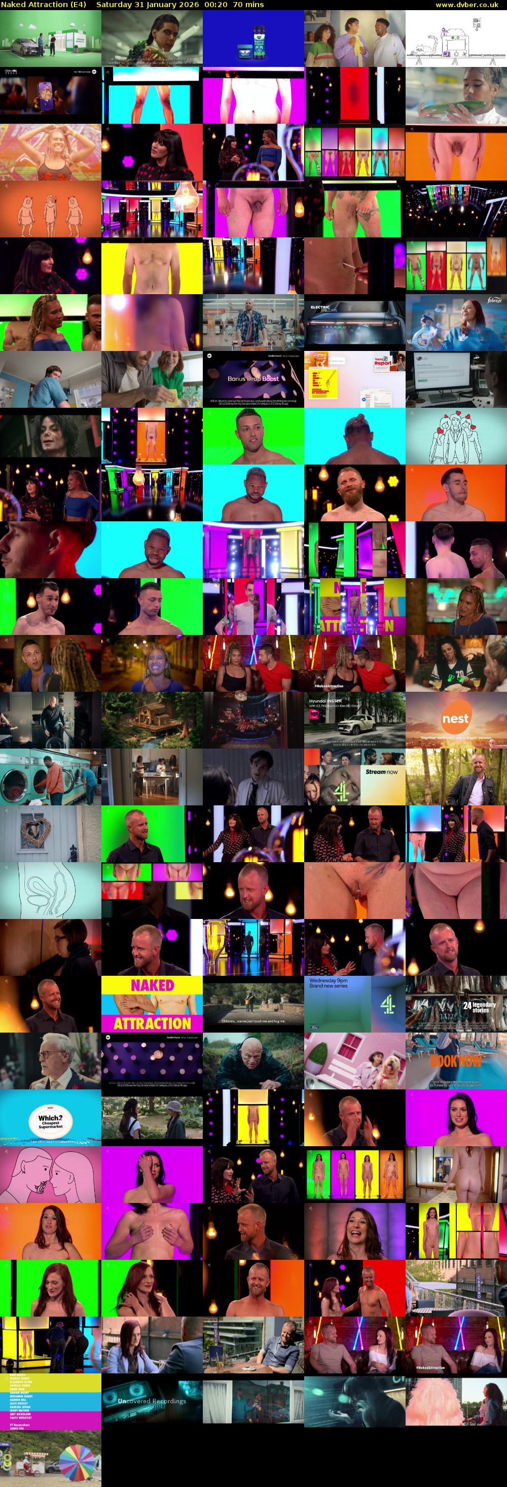Naked Attraction (E4) Saturday 31 January 2026 00:20 - 01:30