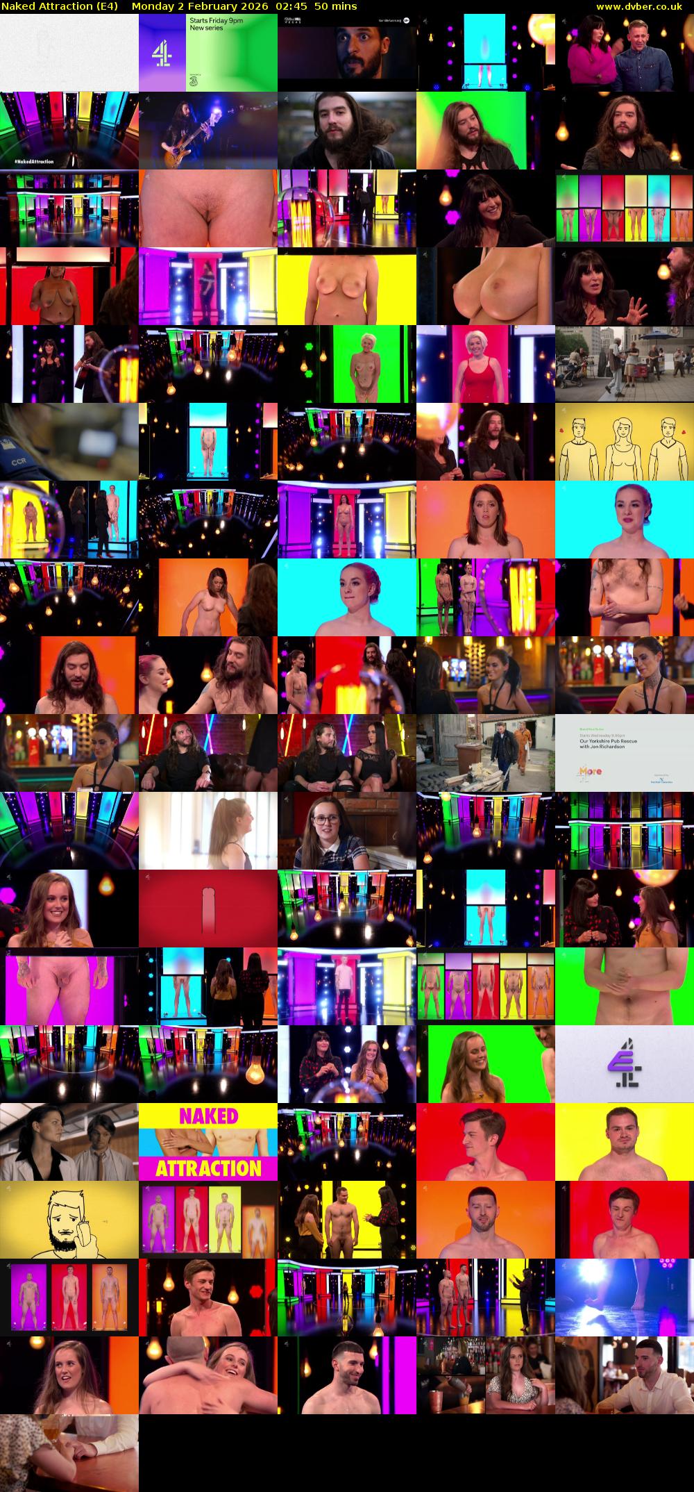 Naked Attraction (E4) Monday 2 February 2026 02:45 - 03:35