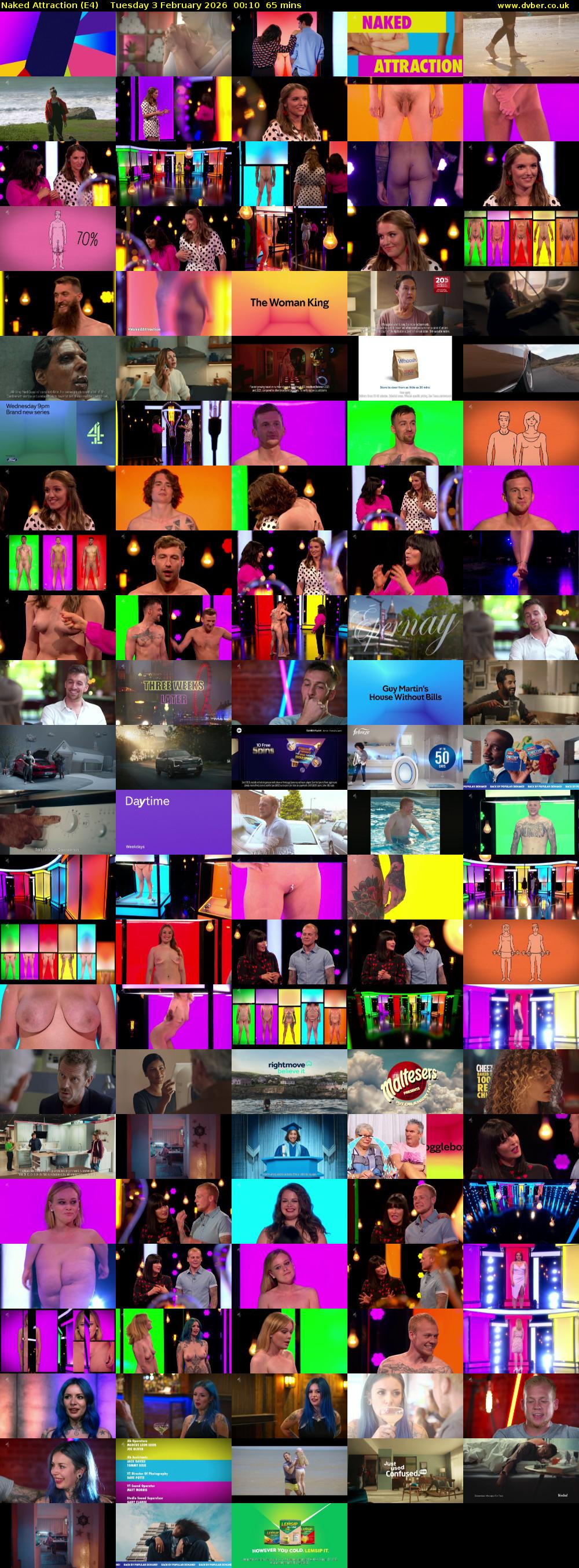 Naked Attraction (E4) Tuesday 3 February 2026 00:10 - 01:15