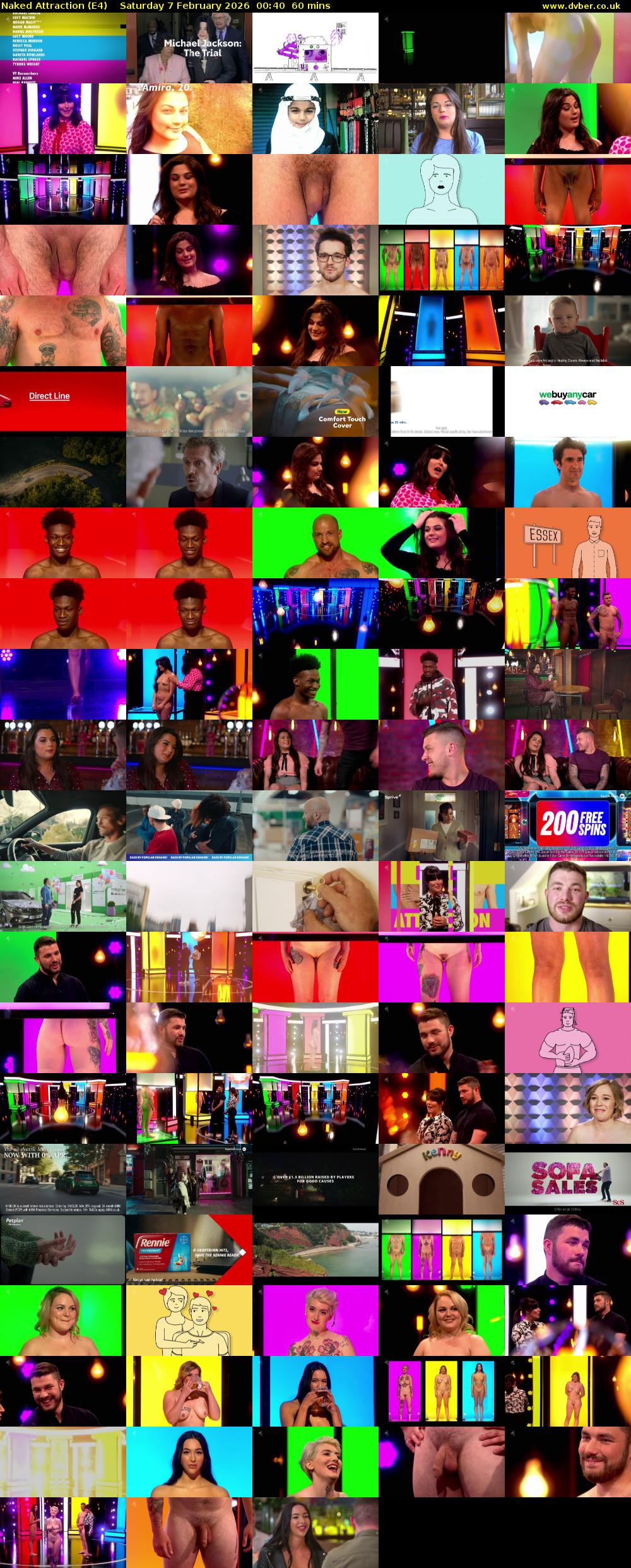 Naked Attraction (E4) Saturday 7 February 2026 00:40 - 01:40