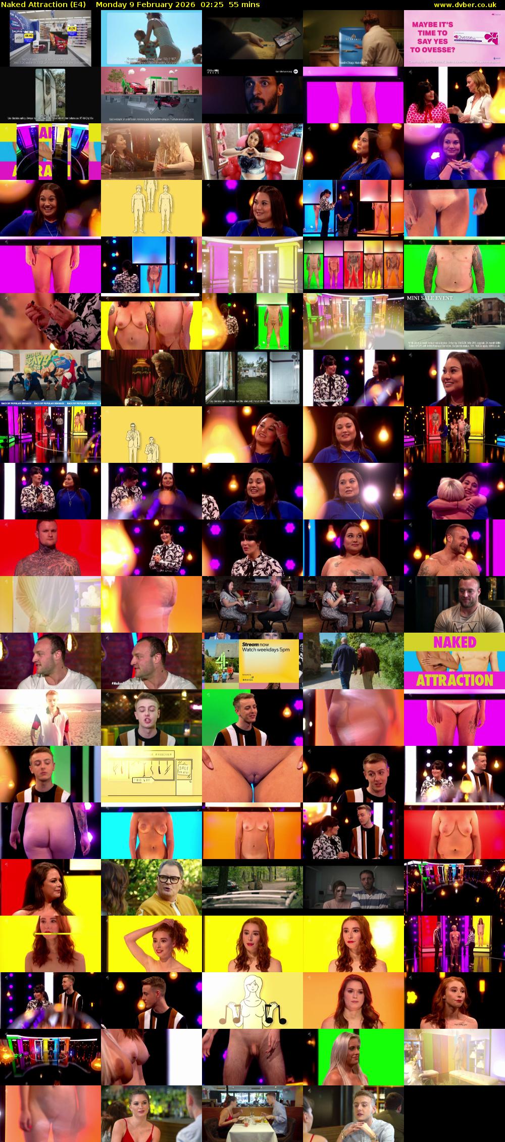 Naked Attraction (E4) Monday 9 February 2026 02:25 - 03:20