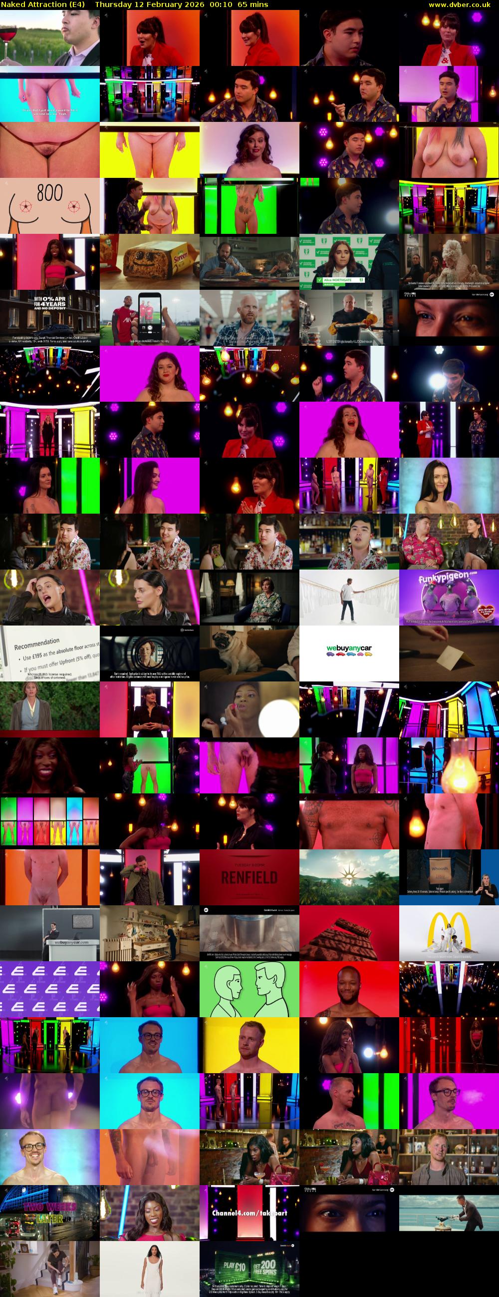 Naked Attraction (E4) Thursday 12 February 2026 00:10 - 01:15
