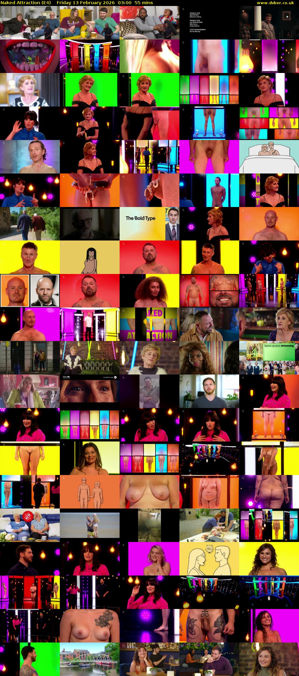Naked Attraction (E4) Friday 13 February 2026 03:00 - 03:55