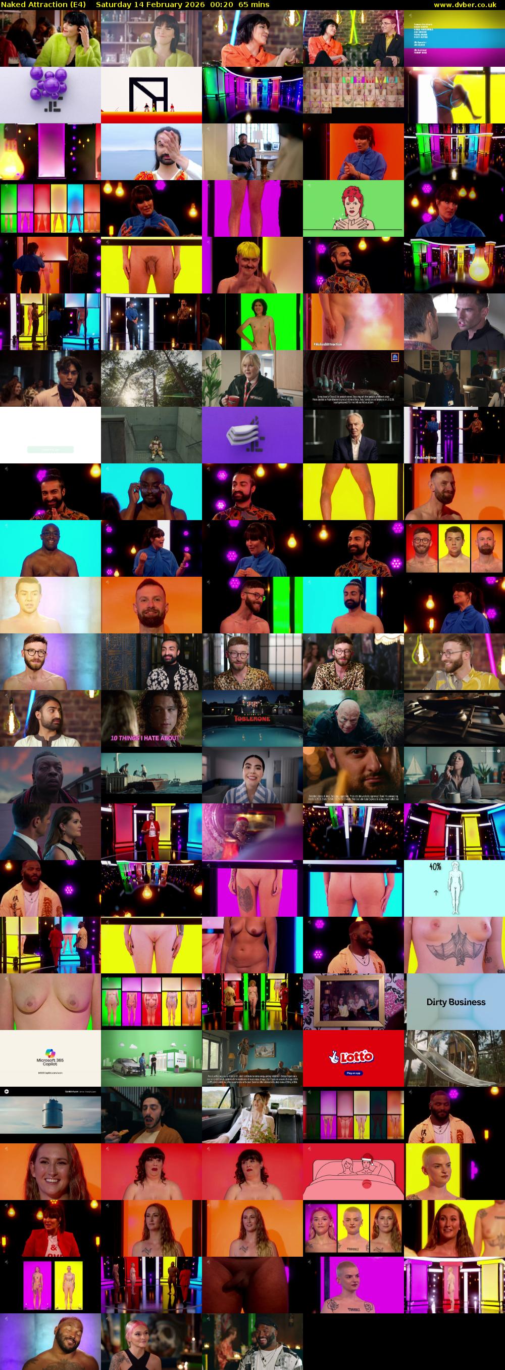 Naked Attraction (E4) Saturday 14 February 2026 00:20 - 01:25