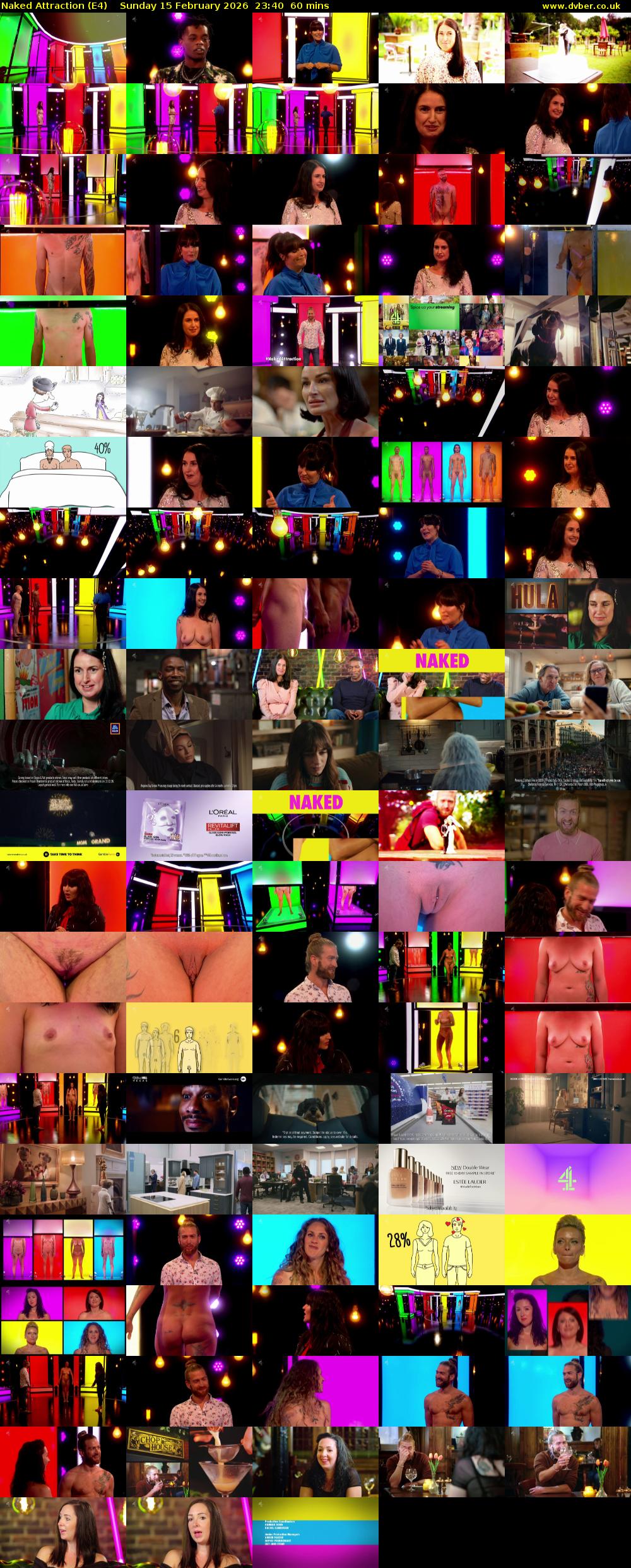 Naked Attraction (E4) Sunday 15 February 2026 23:40 - 00:40