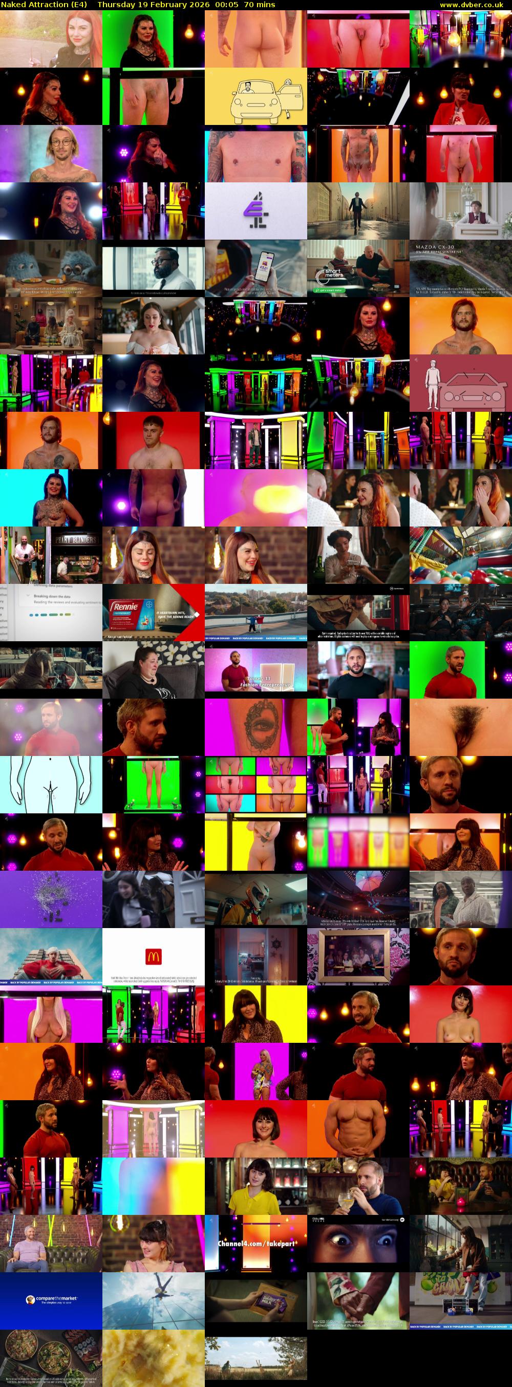 Naked Attraction (E4) Thursday 19 February 2026 00:05 - 01:15
