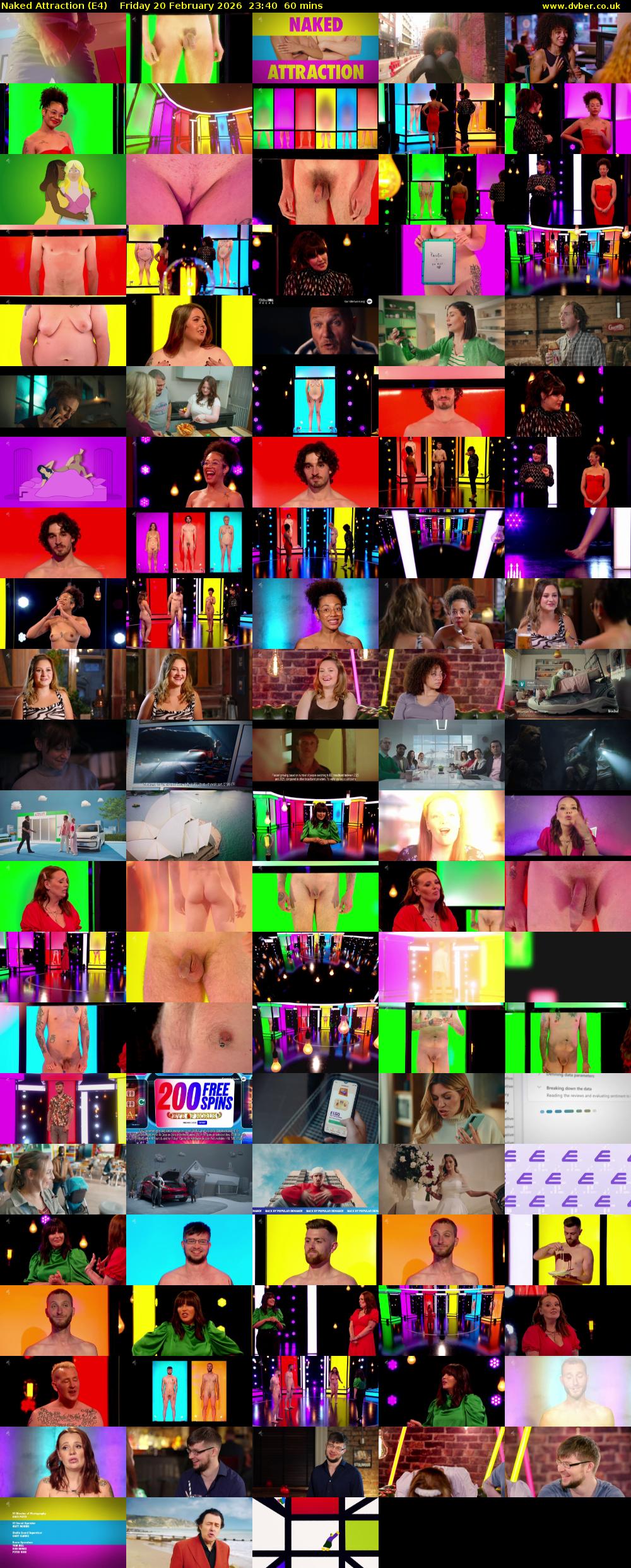 Naked Attraction (E4) Friday 20 February 2026 23:40 - 00:40