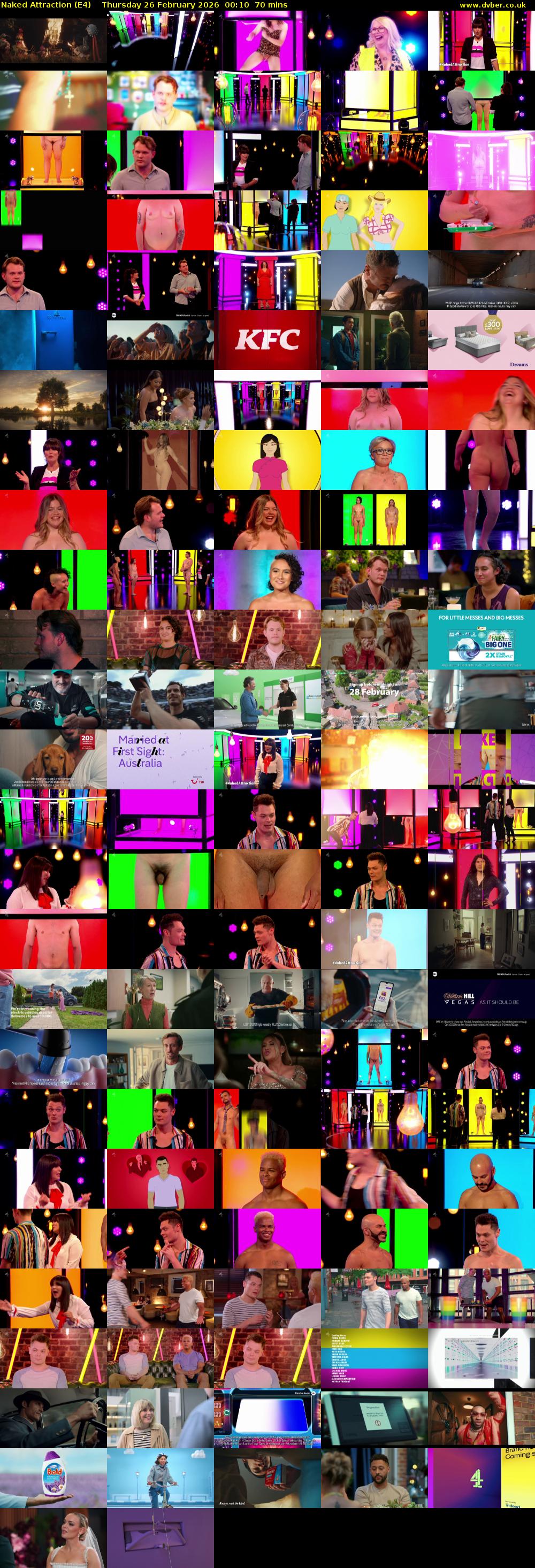 Naked Attraction (E4) Thursday 26 February 2026 00:10 - 01:20