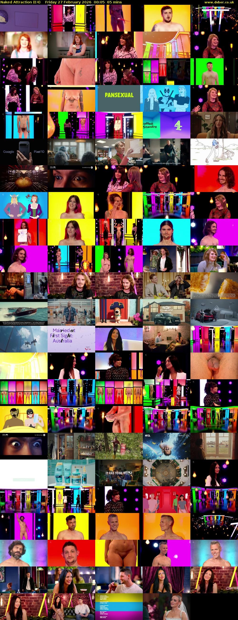 Naked Attraction (E4) Friday 27 February 2026 00:05 - 01:10