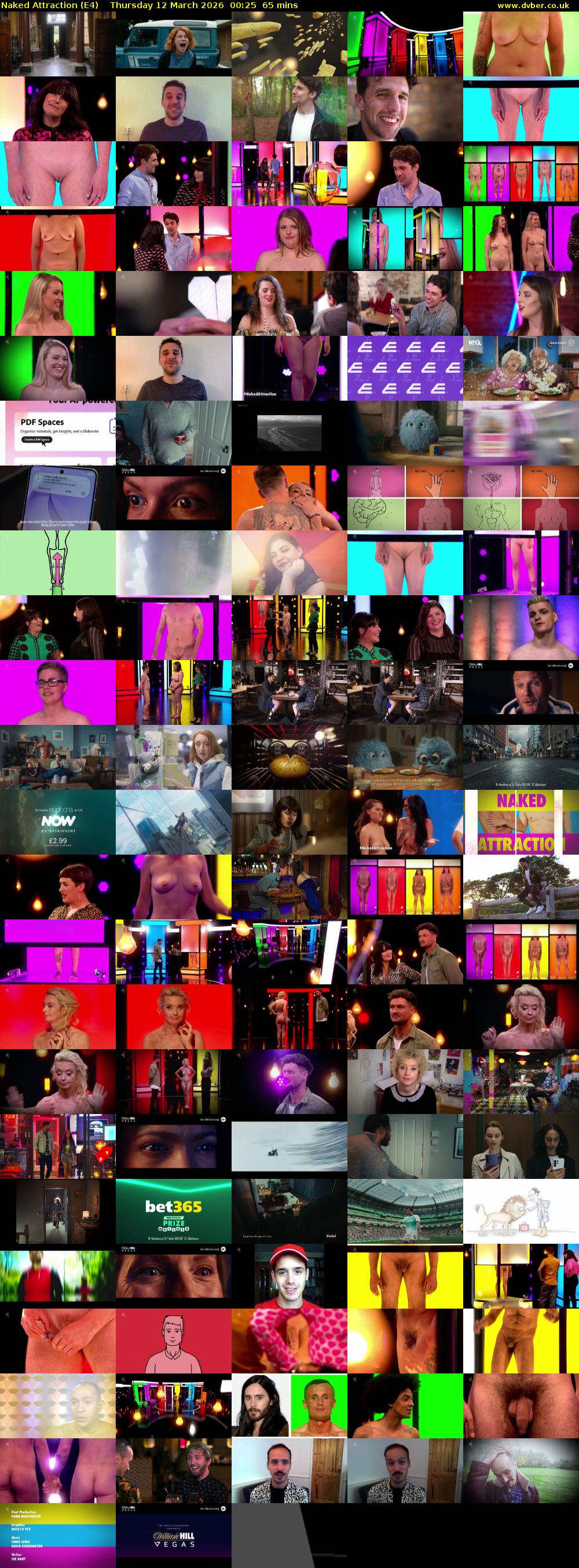 Naked Attraction (E4) Thursday 12 March 2026 00:25 - 01:30
