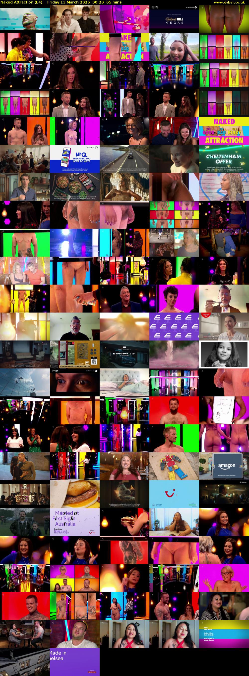 Naked Attraction (E4) Friday 13 March 2026 00:20 - 01:25
