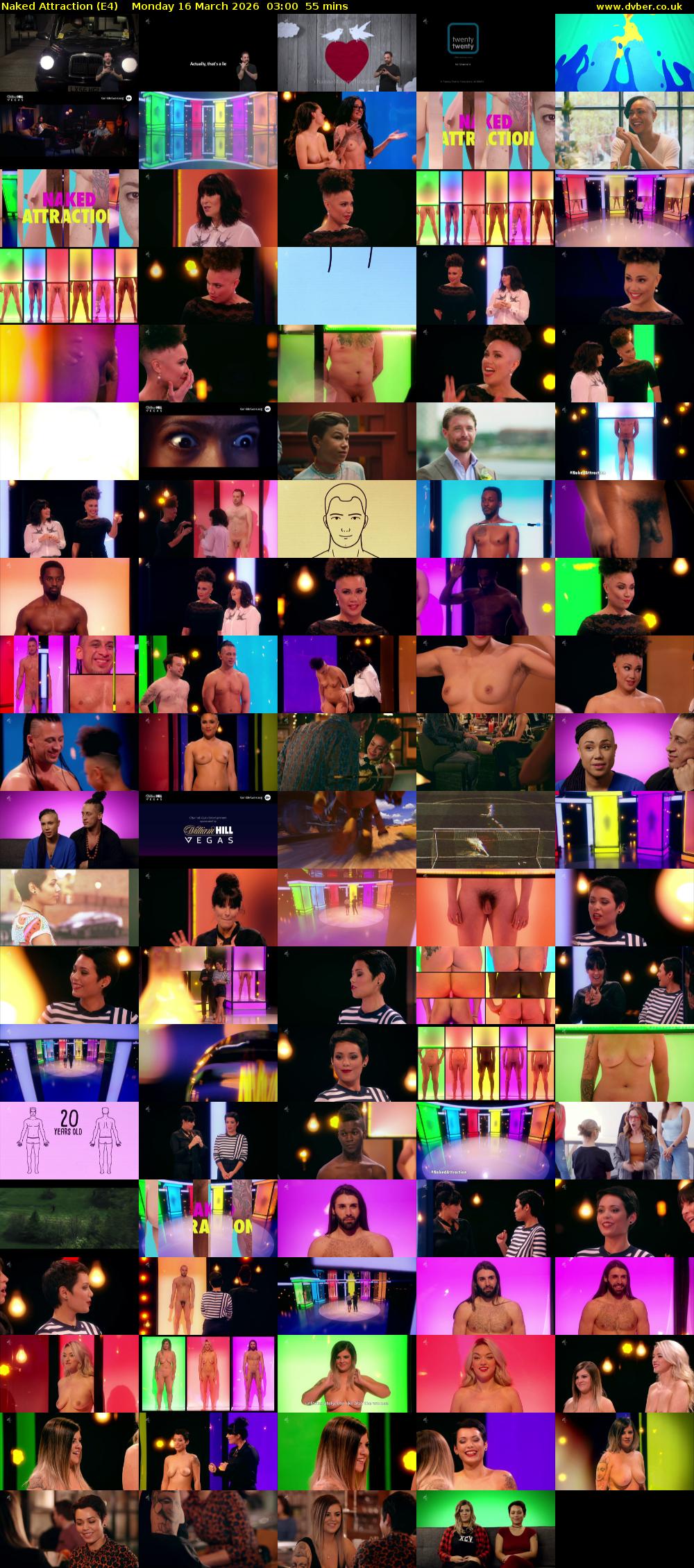 Naked Attraction (E4) Monday 16 March 2026 03:00 - 03:55