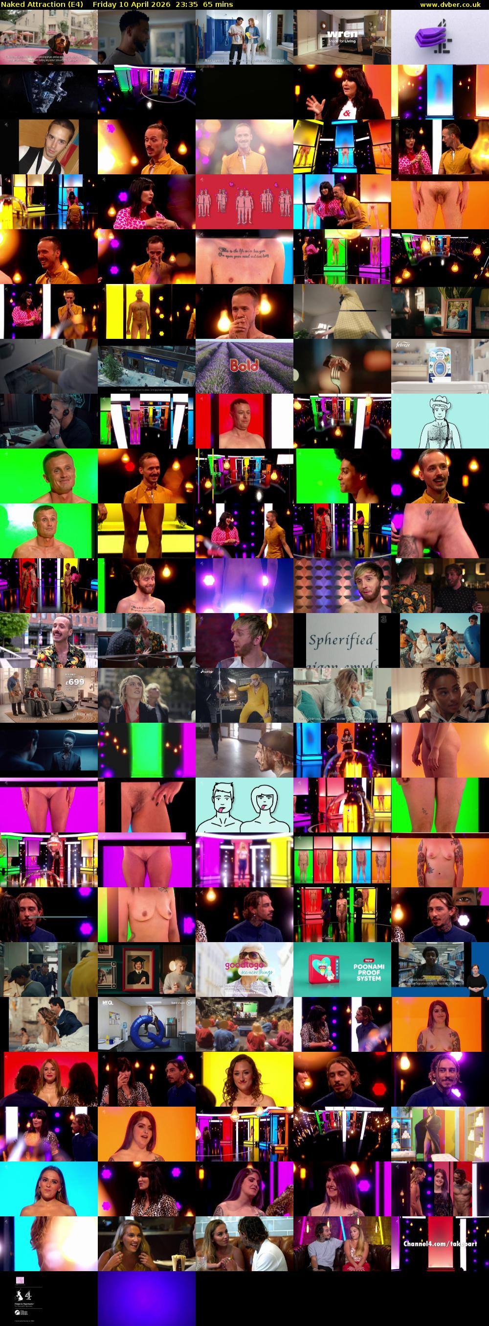 Naked Attraction (E4) Friday 10 April 2026 23:35 - 00:40