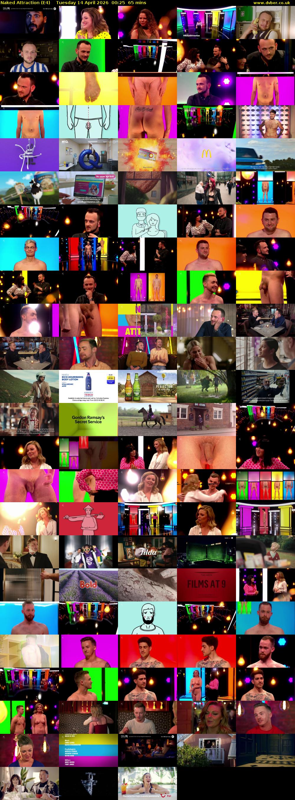 Naked Attraction (E4) Tuesday 14 April 2026 00:25 - 01:30