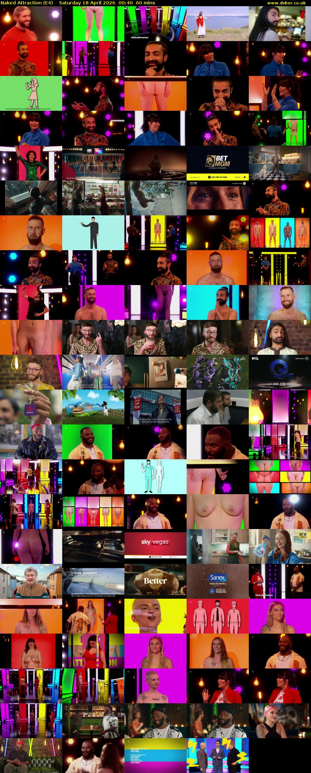 Naked Attraction (E4) Saturday 18 April 2026 00:40 - 01:40