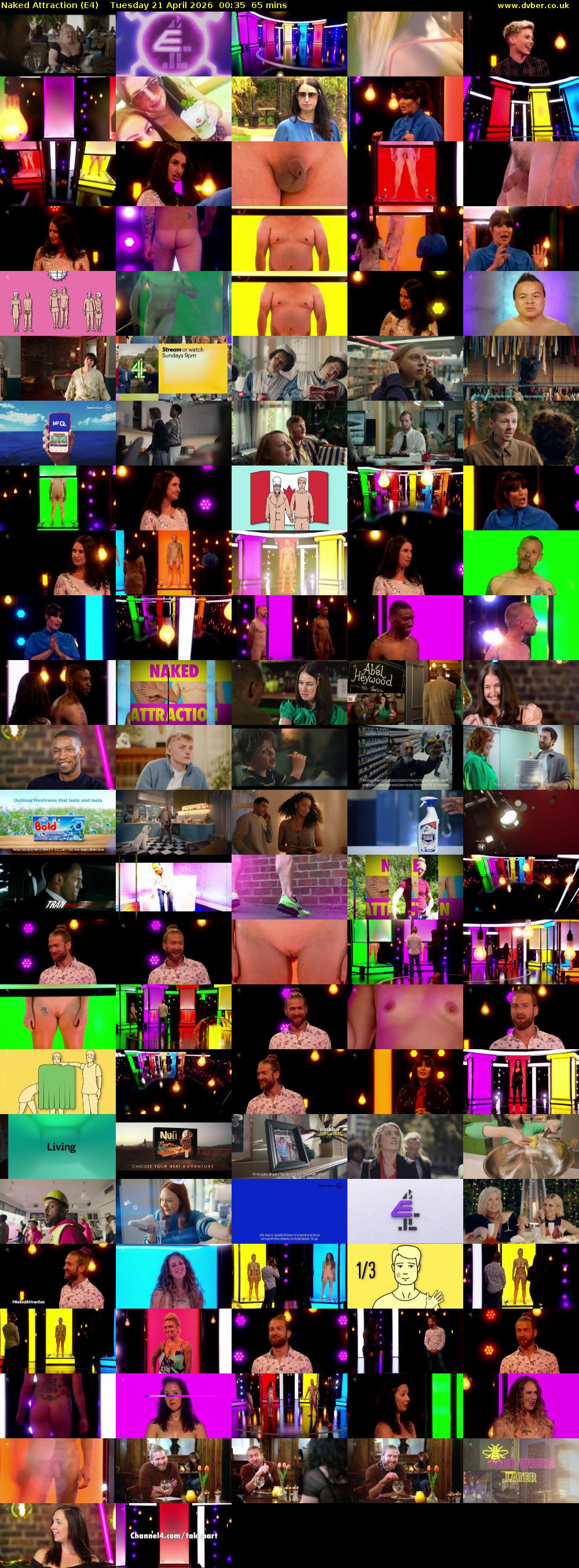 Naked Attraction (E4) Tuesday 21 April 2026 00:35 - 01:40