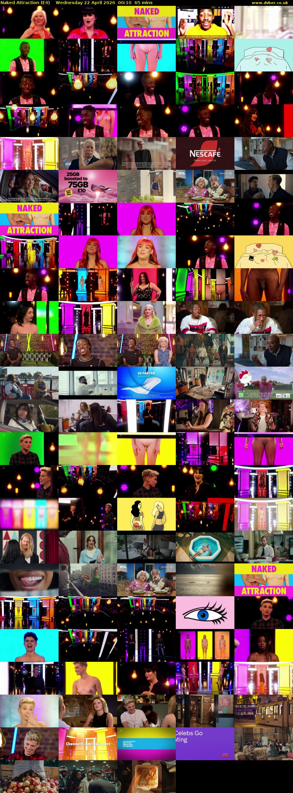 Naked Attraction (E4) Wednesday 22 April 2026 00:10 - 01:15