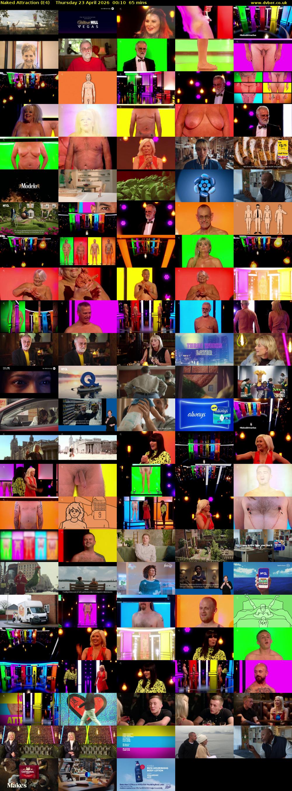 Naked Attraction (E4) Thursday 23 April 2026 00:10 - 01:15