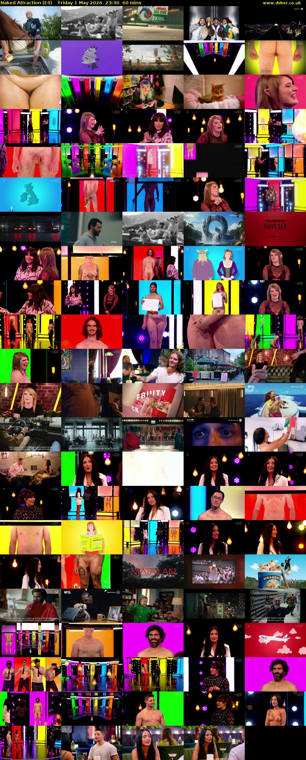 Naked Attraction (E4) Friday 1 May 2026 23:40 - 00:40