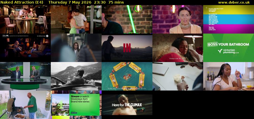 Naked Attraction (E4) Thursday 7 May 2026 23:30 - 00:45
