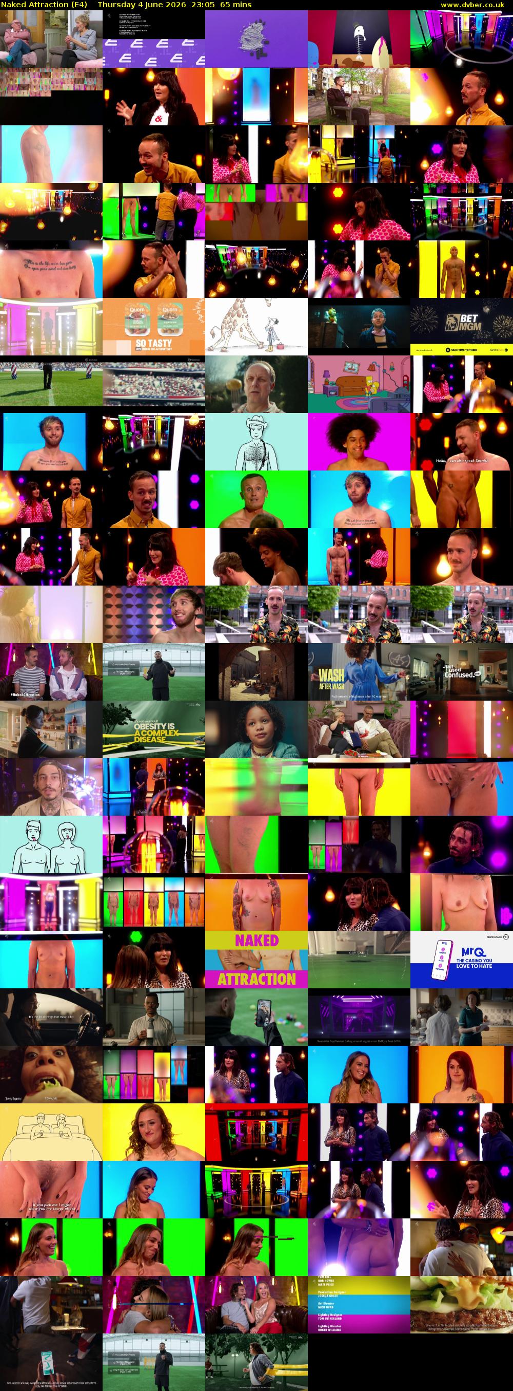 Naked Attraction (E4) Thursday 4 June 2026 23:05 - 00:10