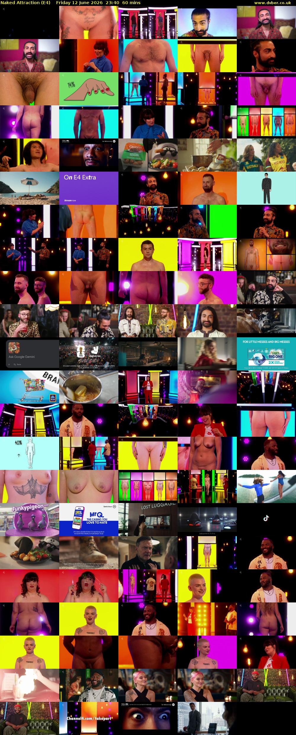 Naked Attraction (E4) Friday 12 June 2026 23:40 - 00:40