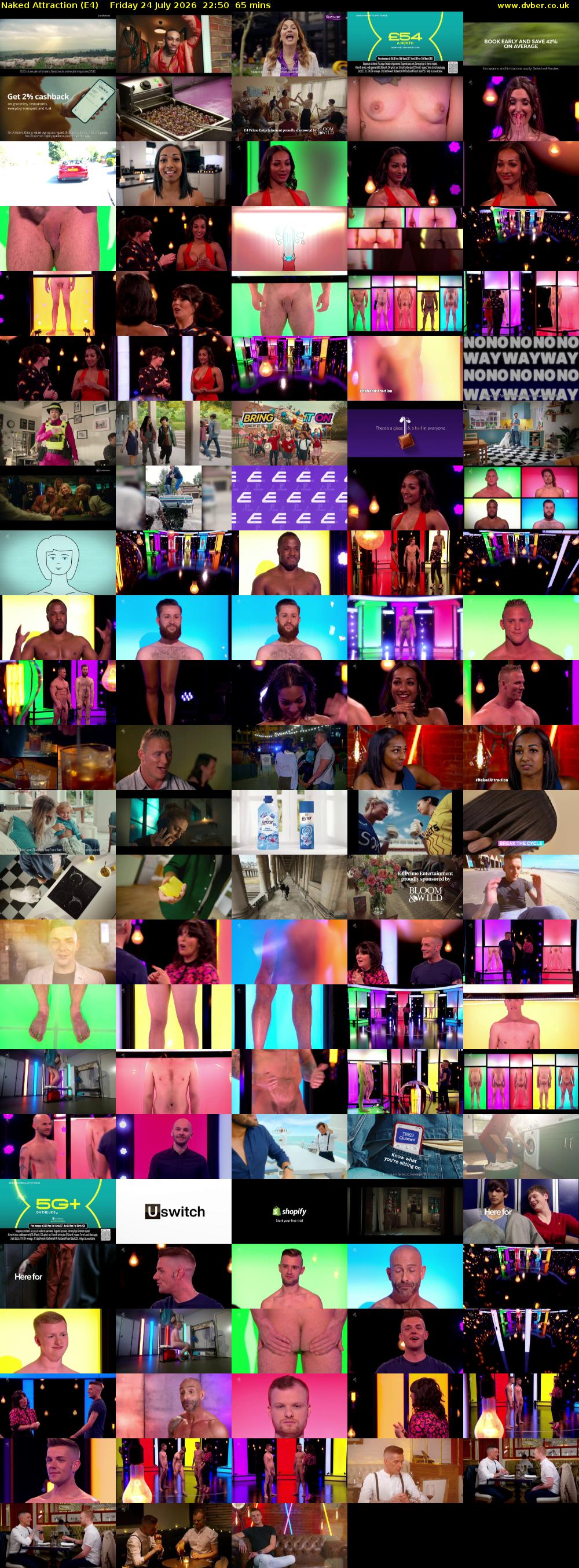 Naked Attraction (E4) Friday 24 July 2026 22:50 - 23:55