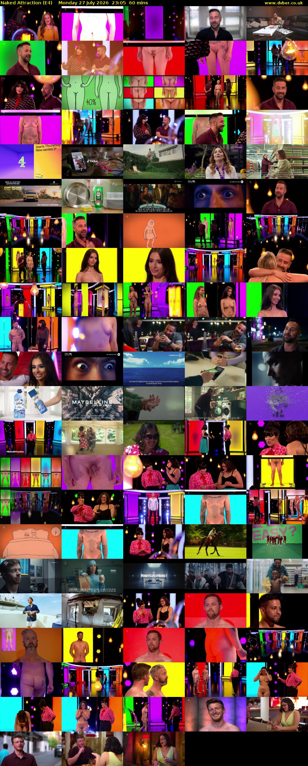 Naked Attraction (E4) Monday 27 July 2026 23:05 - 00:05
