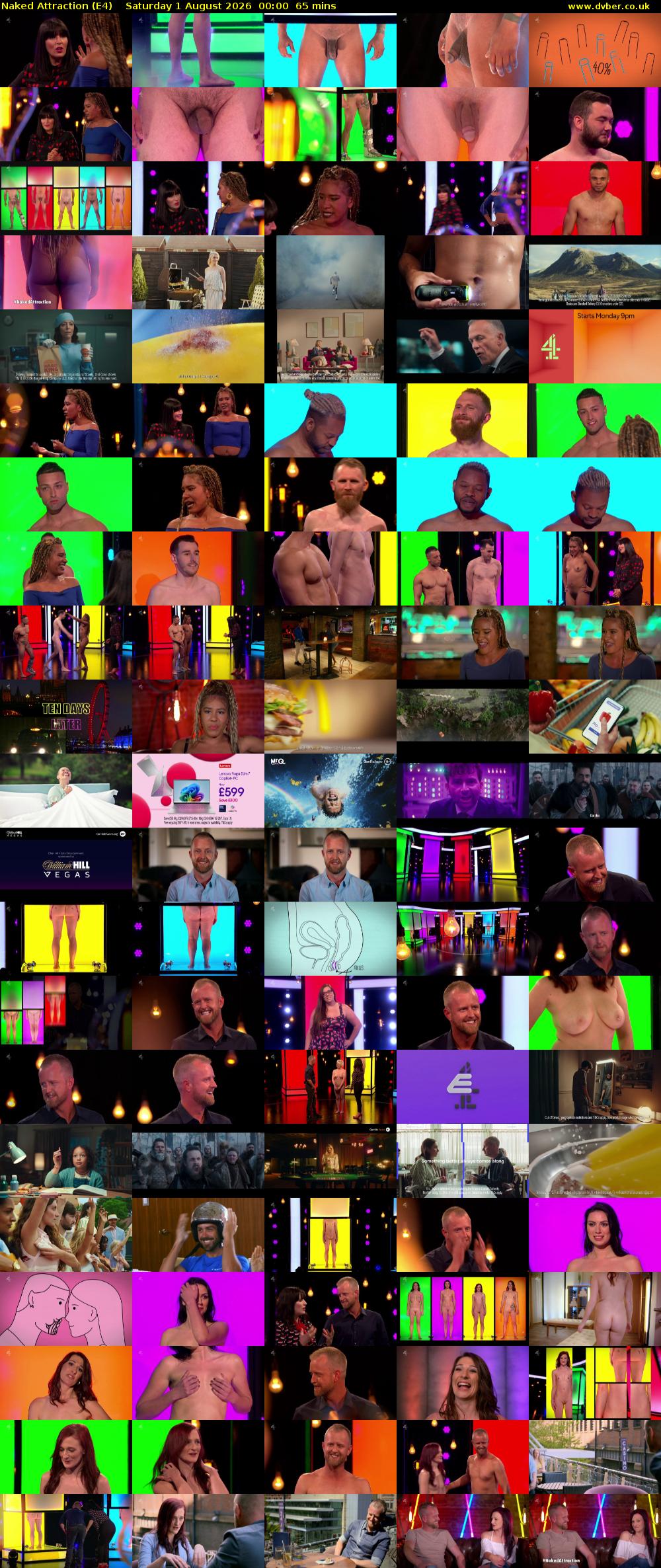 Naked Attraction (E4) Saturday 1 August 2026 00:00 - 01:05