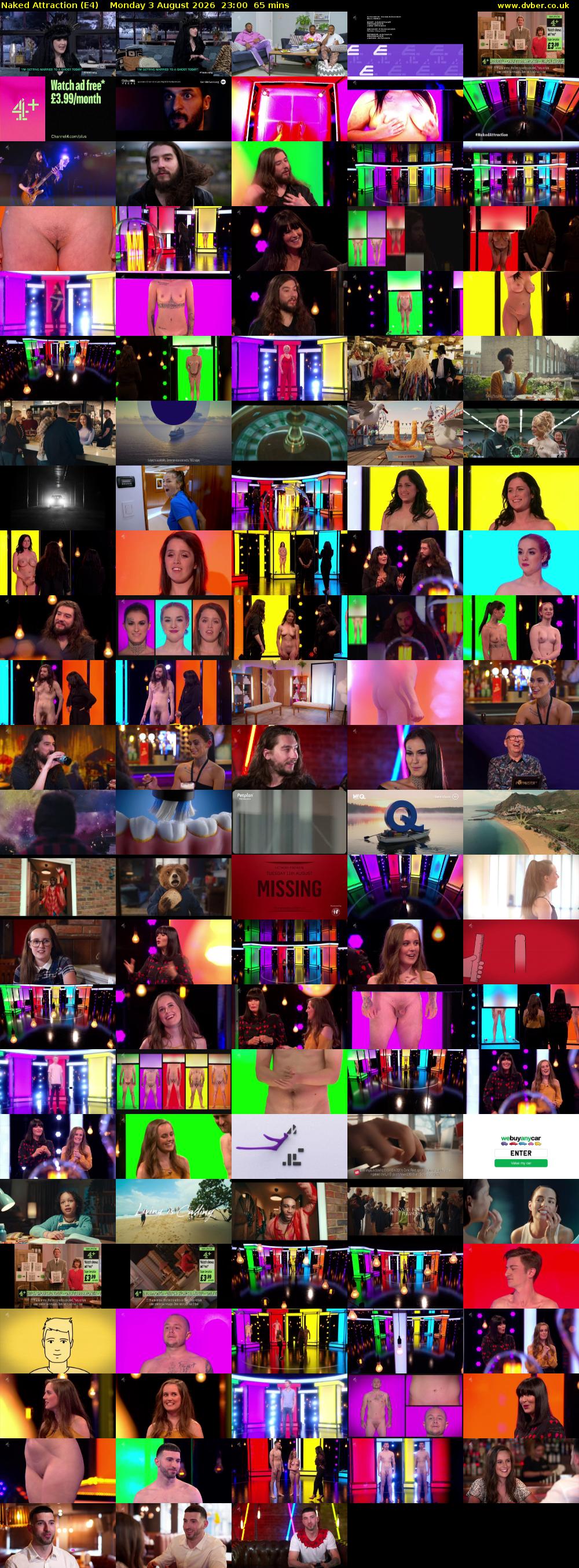 Naked Attraction (E4) Monday 3 August 2026 23:00 - 00:05