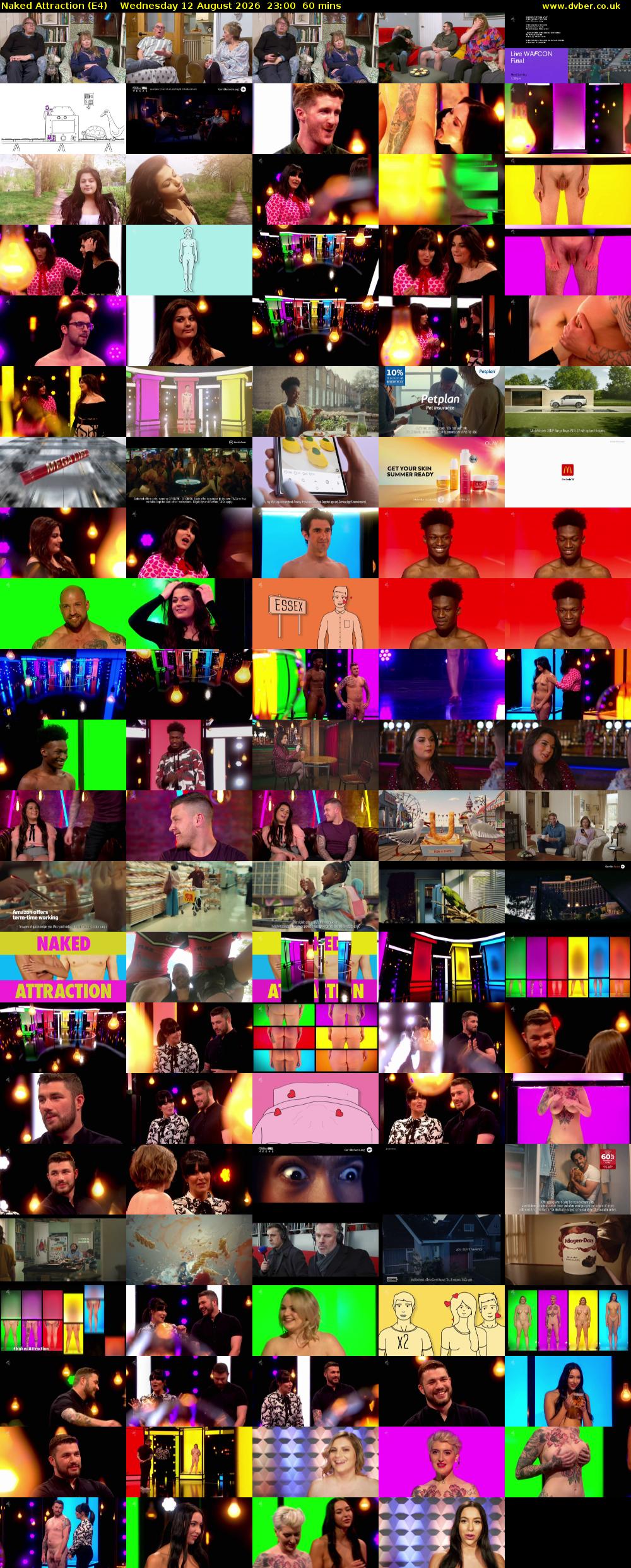 Naked Attraction (E4) Wednesday 12 August 2026 23:00 - 00:00