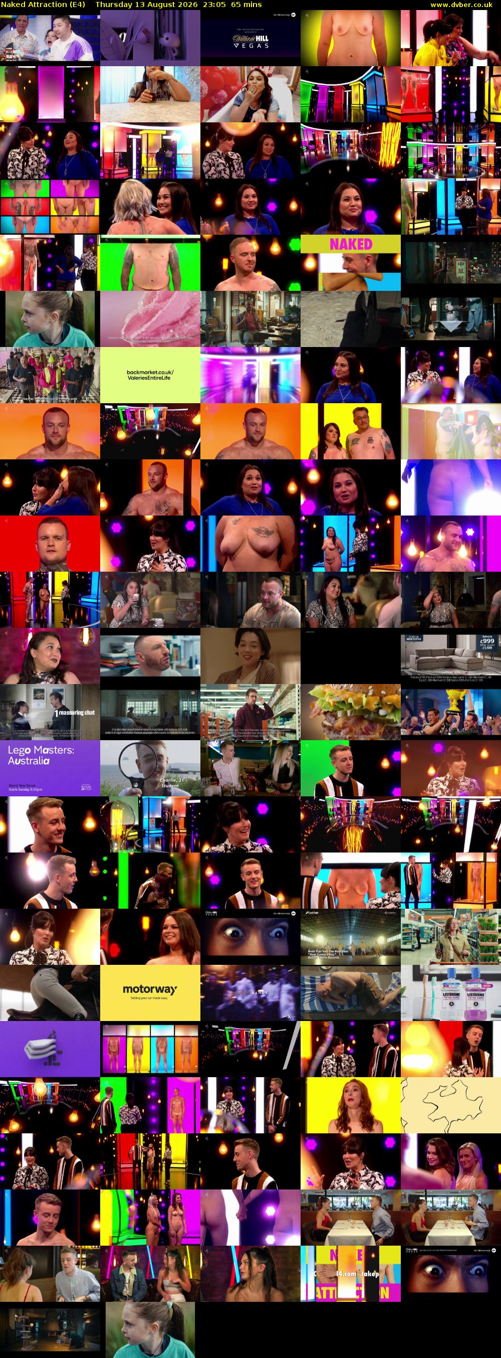 Naked Attraction (E4) Thursday 13 August 2026 23:05 - 00:10