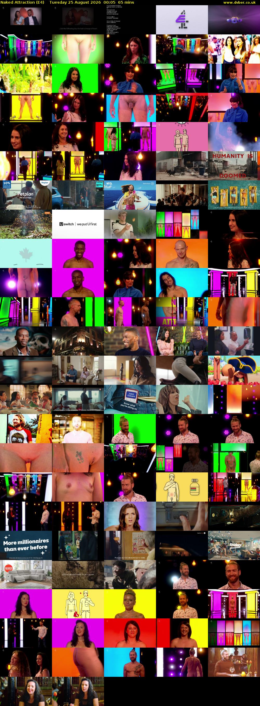 Naked Attraction (E4) Tuesday 25 August 2026 00:05 - 01:10