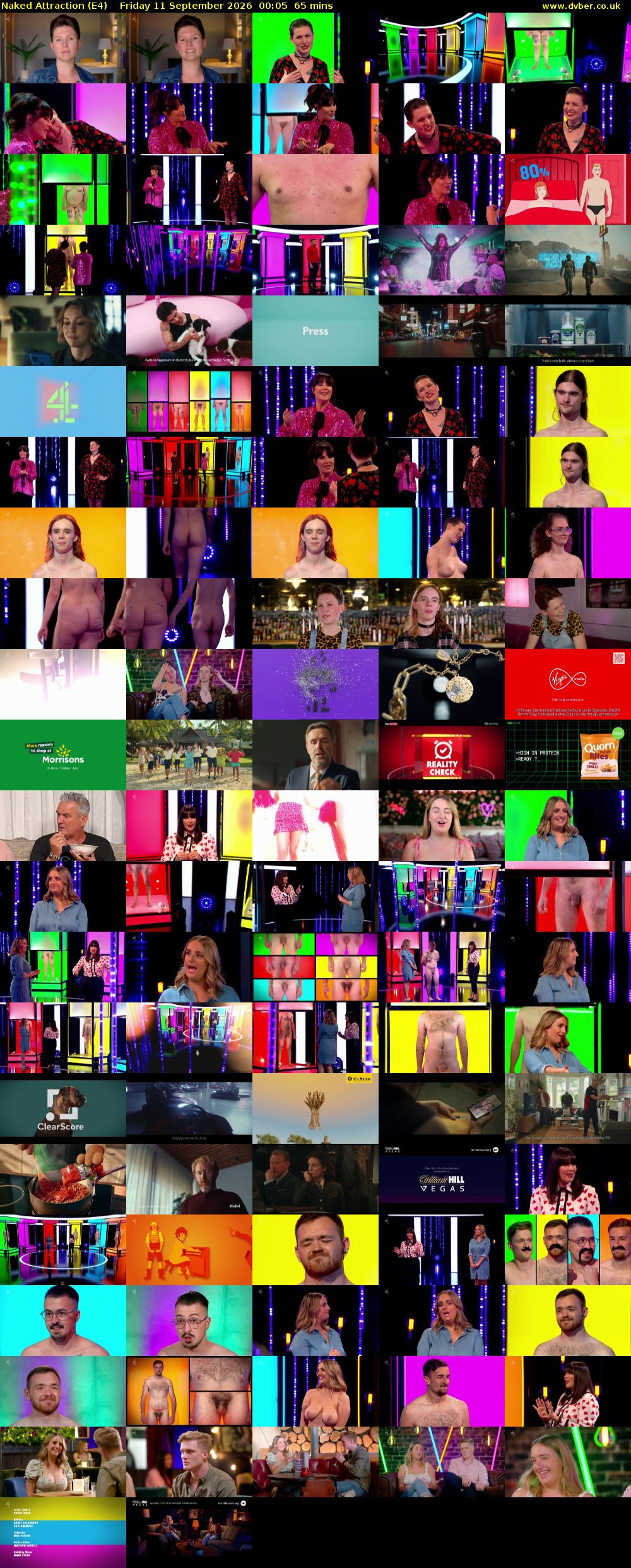 Naked Attraction (E4) Friday 11 September 2026 00:05 - 01:10
