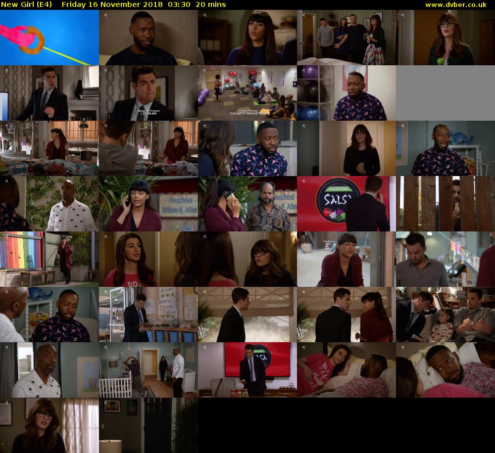 New Girl (E4) Friday 16 November 2018 03:30 - 03:50