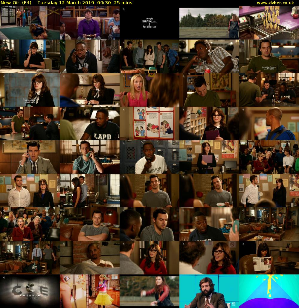 New Girl (E4) Tuesday 12 March 2019 04:30 - 04:55