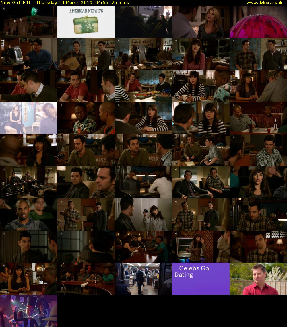 New Girl (E4) Thursday 14 March 2019 04:55 - 05:20