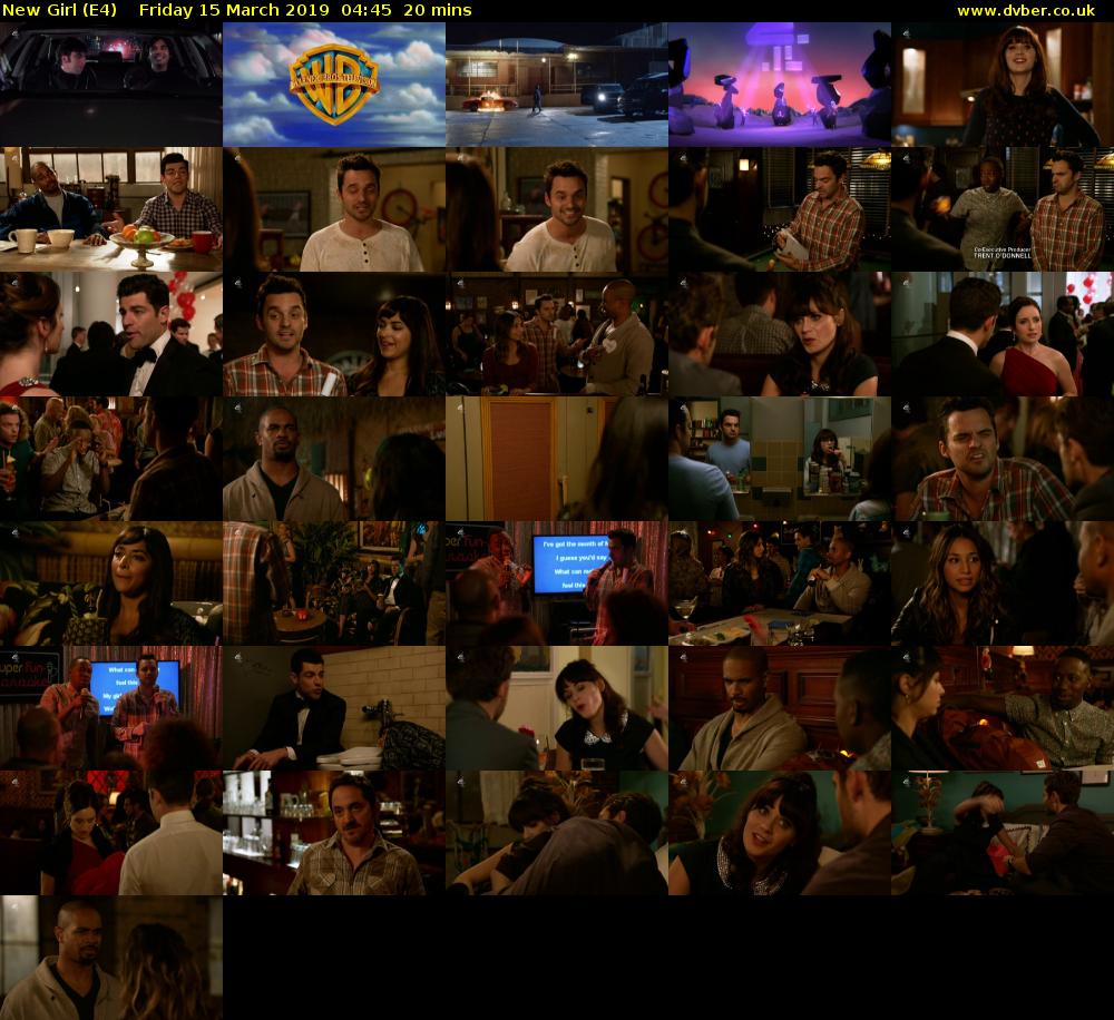 New Girl (E4) Friday 15 March 2019 04:45 - 05:05