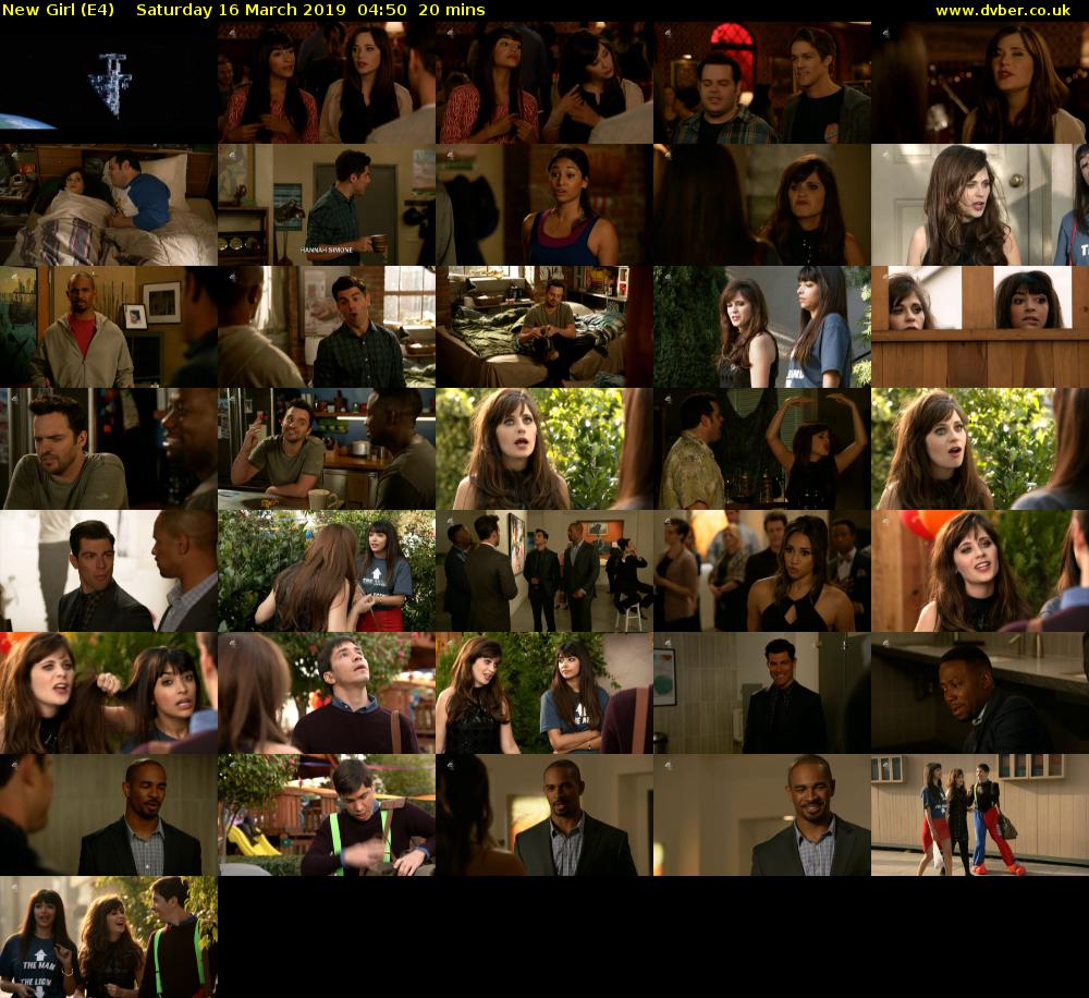 New Girl (E4) Saturday 16 March 2019 04:50 - 05:10