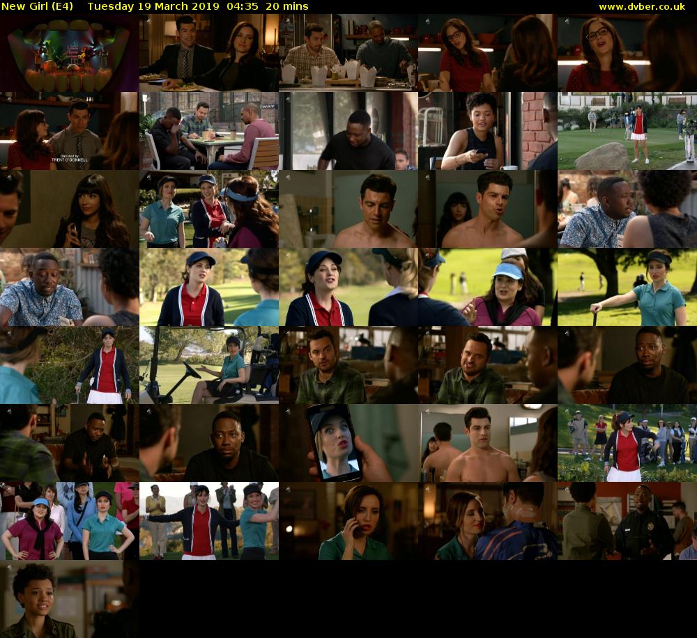 New Girl (E4) Tuesday 19 March 2019 04:35 - 04:55