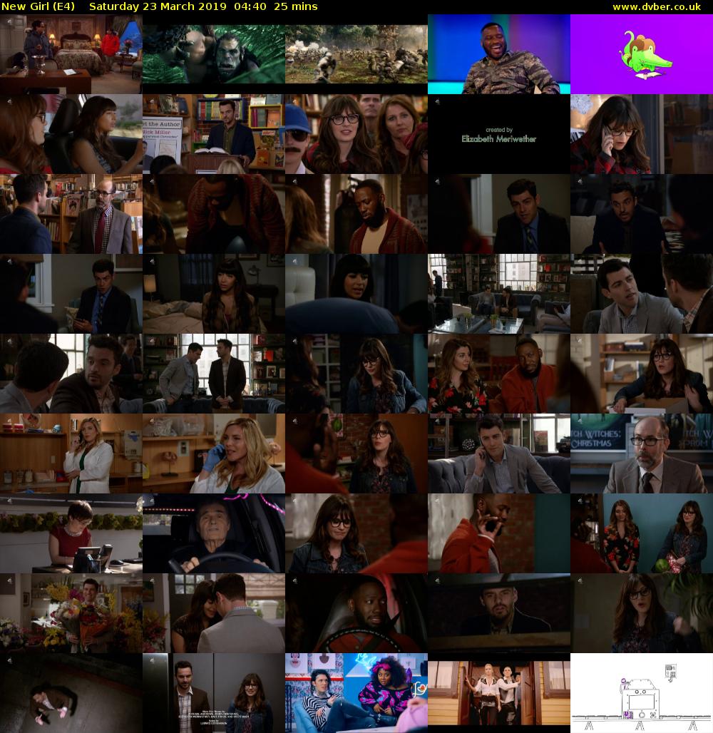 New Girl (E4) Saturday 23 March 2019 04:40 - 05:05