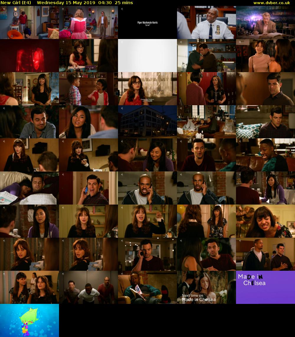 New Girl (E4) Wednesday 15 May 2019 04:30 - 04:55