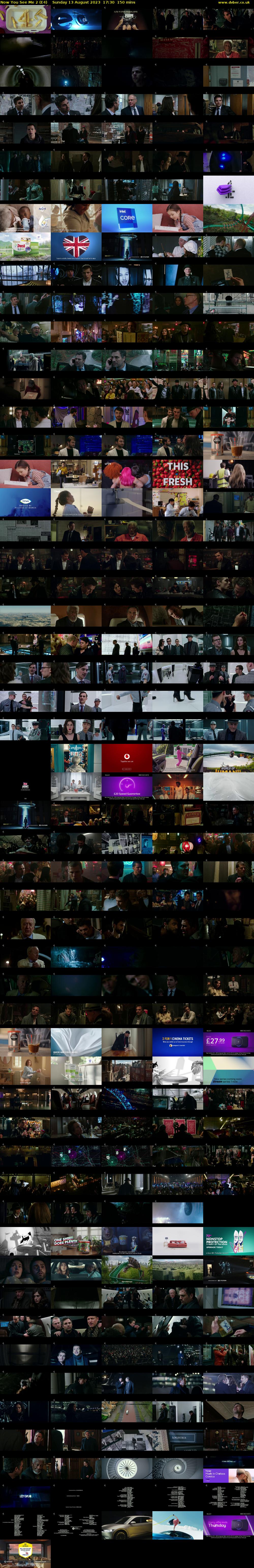 Now You See Me 2 (E4) Sunday 13 August 2023 17:30 - 20:00