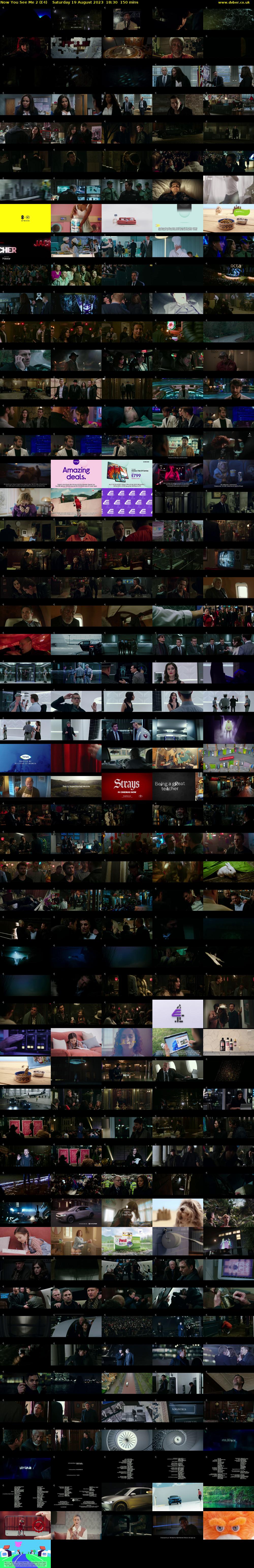 Now You See Me 2 (E4) Saturday 19 August 2023 18:30 - 21:00