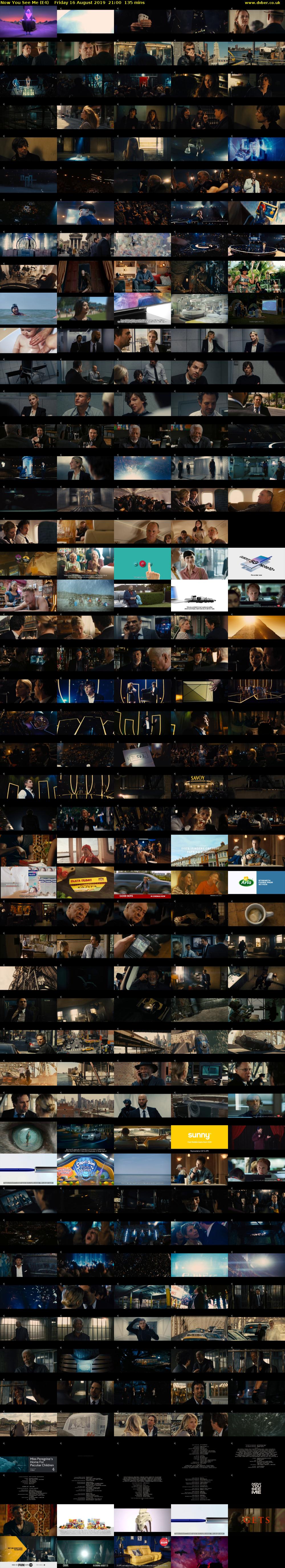 Now You See Me (E4) Friday 16 August 2019 21:00 - 23:15