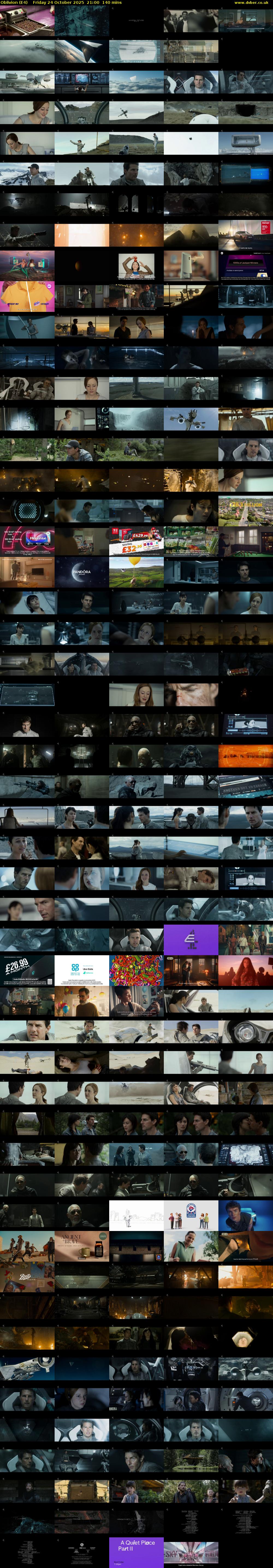 Oblivion (E4) Friday 24 October 2025 21:00 - 23:20