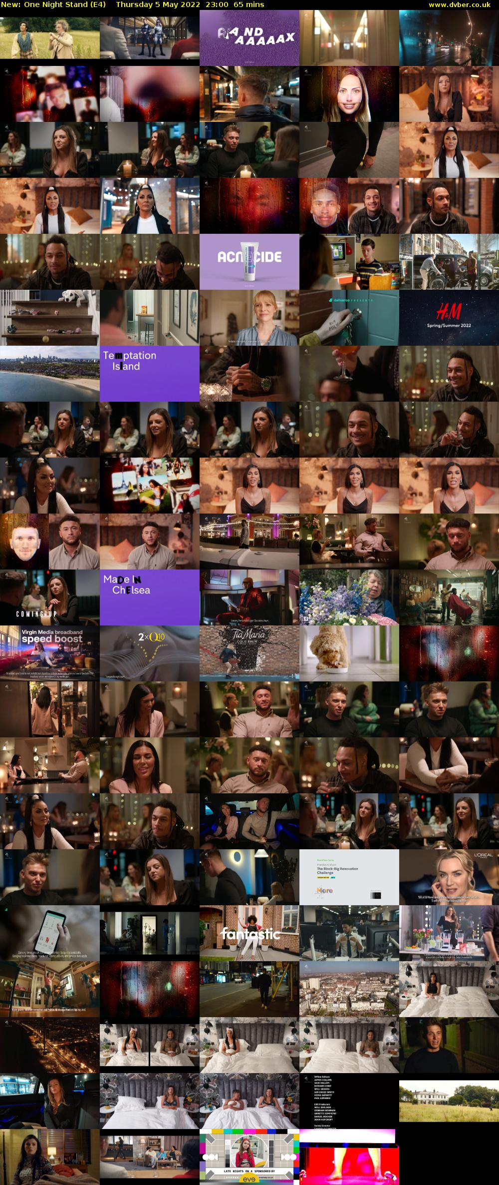 One Night Stand (E4) Thursday 5 May 2022 23:00 - 00:05