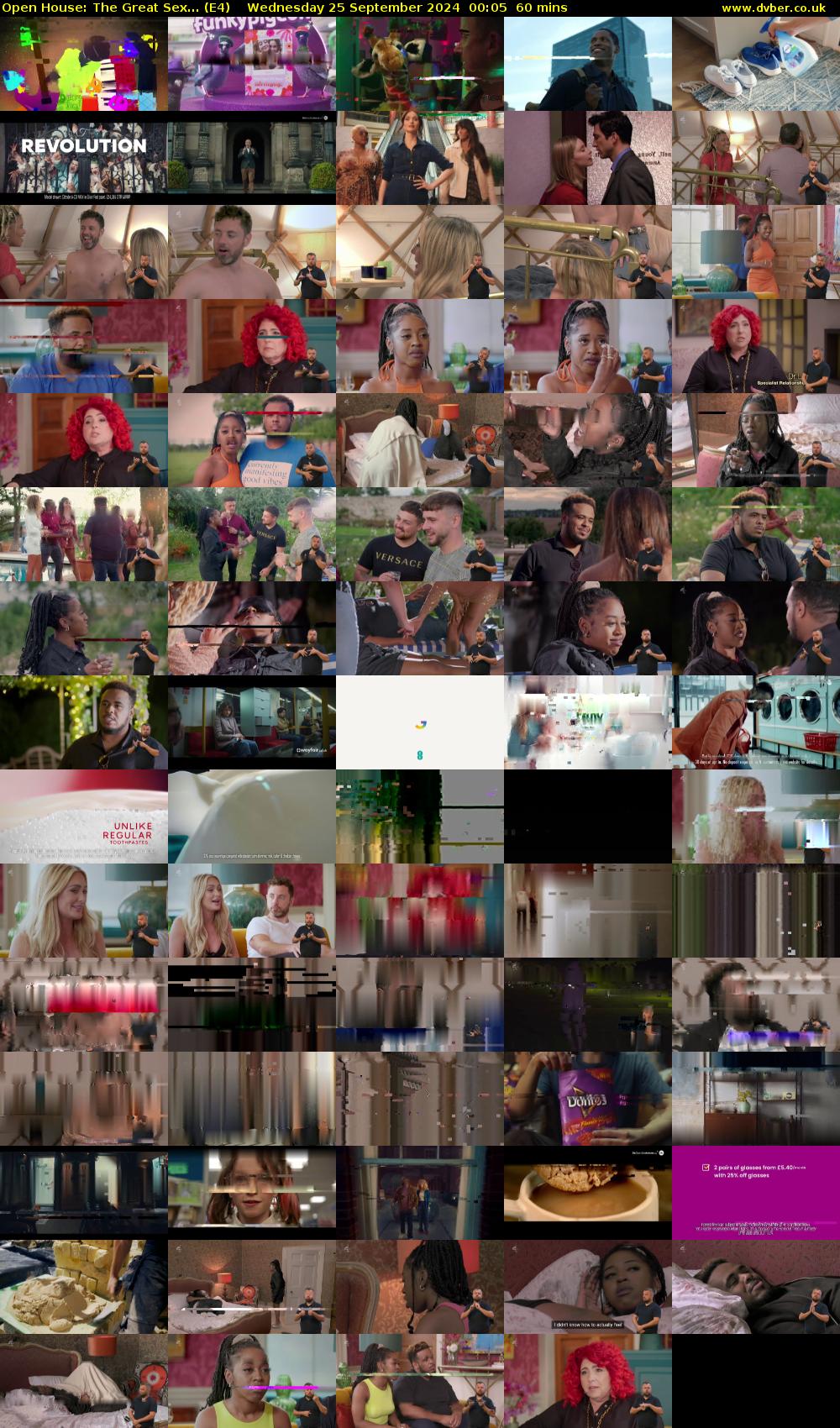 Open House: The Great Sex... (E4) Wednesday 25 September 2024 00:05 - 01:05