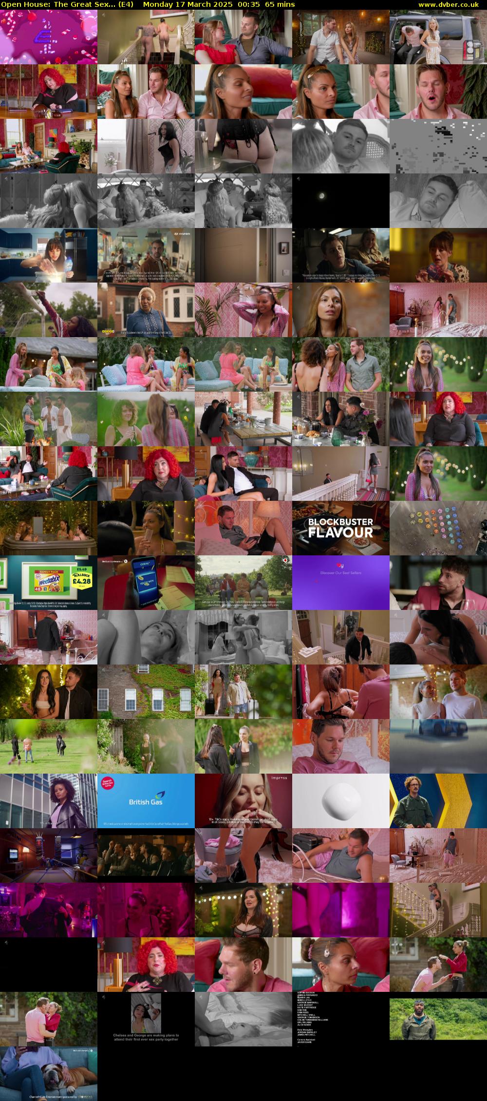 Open House: The Great Sex... (E4) Monday 17 March 2025 00:35 - 01:40