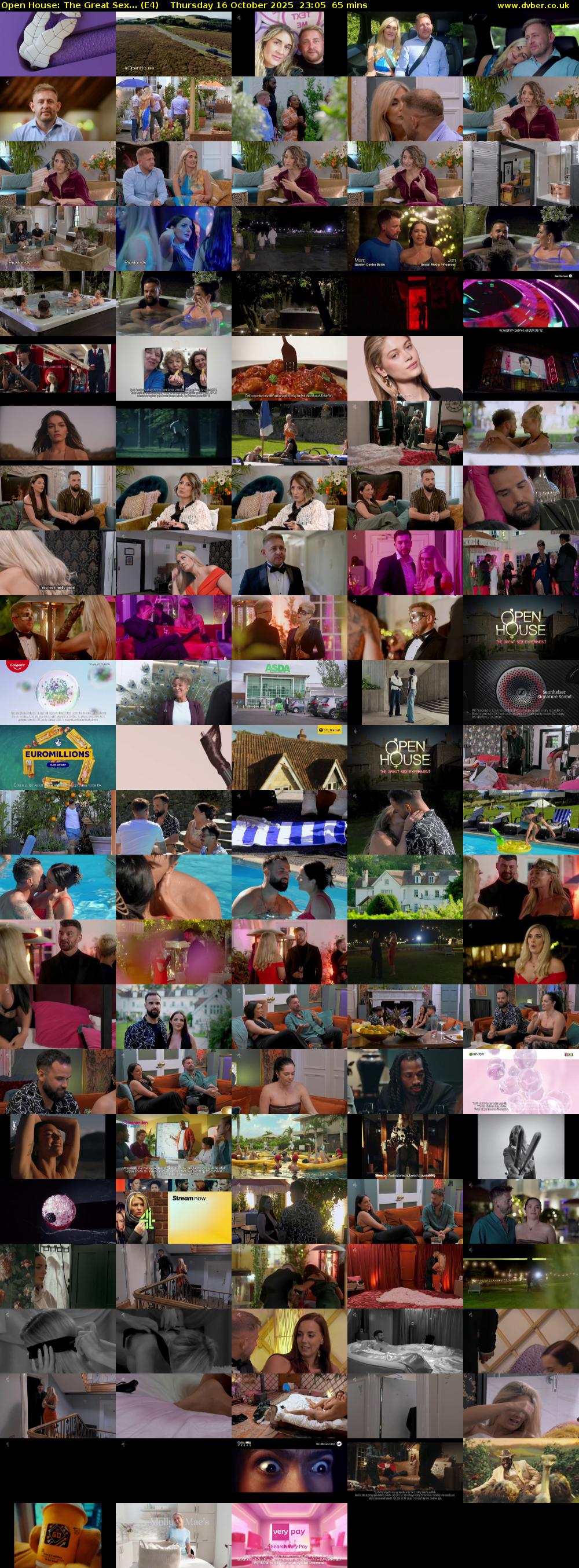 Open House: The Great Sex... (E4) Thursday 16 October 2025 23:05 - 00:10